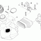Sabercat 500 LX Глушитель впуска