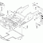 Pantera 550 Передняя рама и подножки