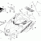 Sabercat 500 LX Капот и ветровое стекло