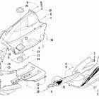 Firecat 700 EFIr Обтекатель и передний бампер