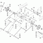 King Cat 900 Задняя подвеска , задний рычаг
