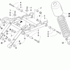 Firecat 500 Задняя подвеска , амортизатор
