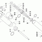 Firecat 500 SP Передний амортизатор