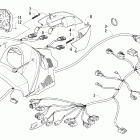 Sabercat 600 EFI LX Фара и панель инструментов