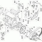 T660 Turbo ST - EB Вариатор и опора двигателя