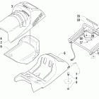 King Cat 900 Сиденья и задний фонарь