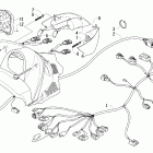Firecat 700 EFIr Фара и панель инструментов