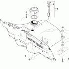Firecat 600 EFI Топливный бак