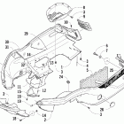King Cat 900 Обтекатель и передний бампер