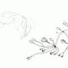 440 SP Timing resistor and wiring assembly (modified race...