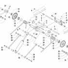 King Cat 900 Задняя подвеска , задний рычаг