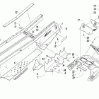 Firecat 500 SP Тоннель, задний бампер, задний фонарь