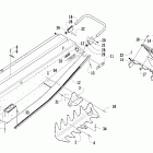 440 SP Tunnel, rear bumper, and taillight assemblies
