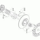 Pantera 600 EFI Привод сцепления