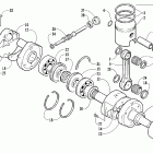 Pantera 800 Поршень и коленчатый вал