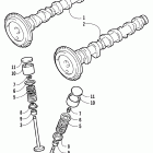 Bearcat WT Распредвал и клапана