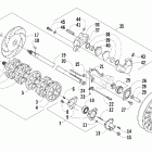 Bearcat WT Вал приводной трака и тормоза