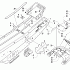 Firecat 600 EFI Тоннель, задний бампер, задний фонарь (EXT)