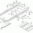 ZR 900 EFI SP Рельс скольжения и гусеница