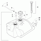 Bearcat WT Топливный бак