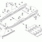 T660 Turbo Рельс скольжения и гусеница