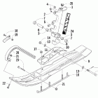 King Cat 900 EFI EB Лыжи