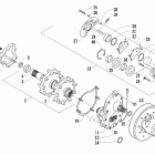 Firecat 500 Вал приводной трака и тормоза