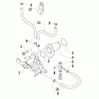 Firecat 500 Масляный насос