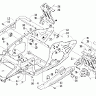 M5 Передняя рама и подножки