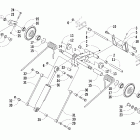 T660 Turbo Задняя подвеска , задний рычаг
