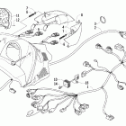 Firecat 600 EFI Фара и панель инструментов