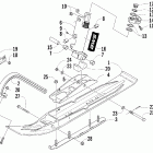 Sabercat 500 LX Лыжи