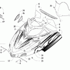 M7 EFI Капот и ветровое стекло