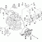 Pantera 600 EFI Вариатор и опора двигателя