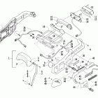 Pantera 600 EFI Спинка  и задний фонарь
