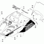King Cat 900 Капот и ветровое стекло