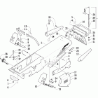 ZR 120 Шасси, скамейка для ног и задний  бампер
