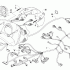 Sabercat 700 EFI Headlight, instruments, and wiring assemblies (lx ...