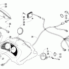 Mountain Cat 570 Фара и панель инструментов