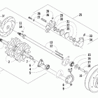 Sabercat 500 Вал приводной трака и тормоза