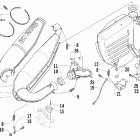ZR 900 EFI SP Глушитель