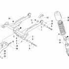 ZR 900 Задняя подвеска , амортизатор