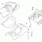 King Cat 900 Сиденья и задний фонарь