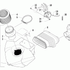 Sabercat 500 Глушитель впуска