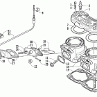 Firecat 500 SP Цилиндр и головка