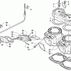 Sabercat 600 Цилиндр и головка
