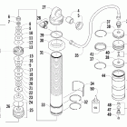 Firecat 500 SP Передний амортизатор