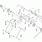 Sabercat 500 Задняя подвеска , задний рычаг