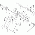 Firecat 500 SP Задняя подвеска , задний рычаг