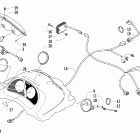 Mountain Cat 600 EFI Фара и панель инструментов